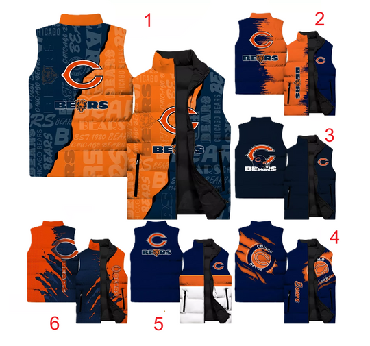 Chicago Bears Sleeveless Jacket Gift