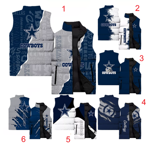 Dallas Cowboys Sleeveless Jacket