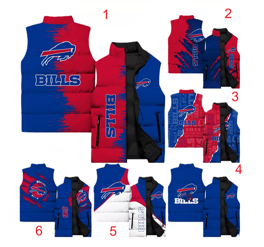 Buffalo Bills Sleeveless Jacket Gift