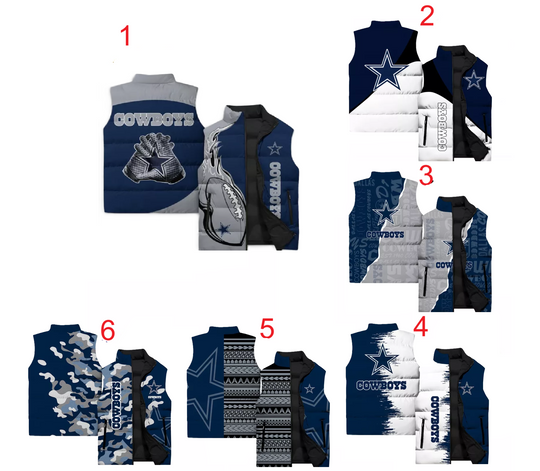 Dallas Cowboys Sleeveless Jacket