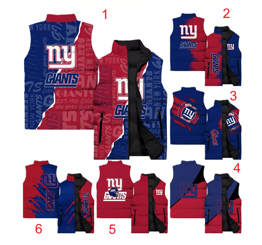 New York Giants Sleeveless Jacket