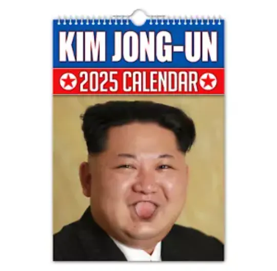 2025 Calendar - Kim Jong-Un - Funny - Quirky - Christmas - Birthday