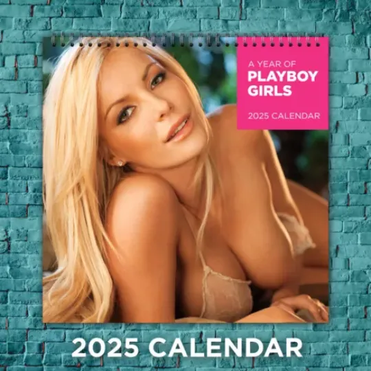 Playboy Calendar 2025, Playboy Celebrity 2025 Wall Calendar