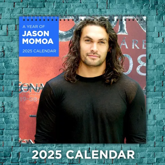 Jason Momoa Calendar 2025, Jason Momoa Celebrity 2025 Wall Calendar