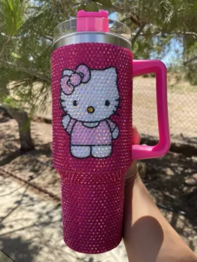 New Hello Kitty 40 Oz Bling Tumblers