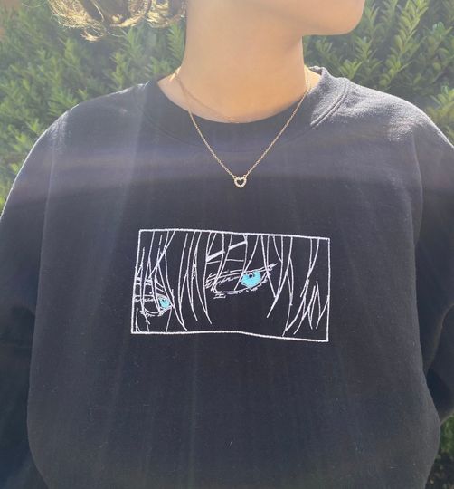 gojo embroidered sweatshirt