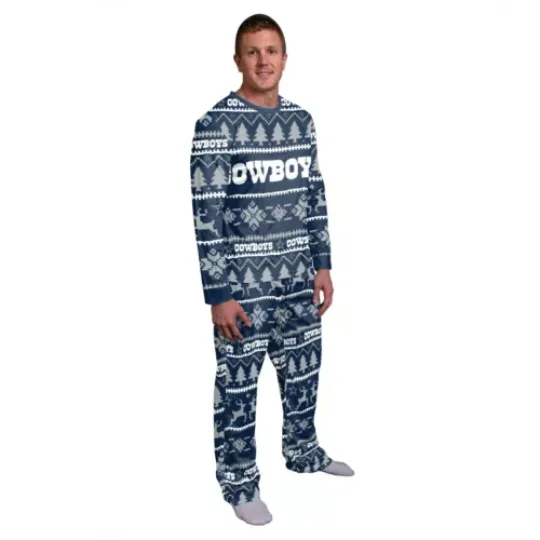 football Pajama Dallas Cowboys Ugly Sweater Pyjamas