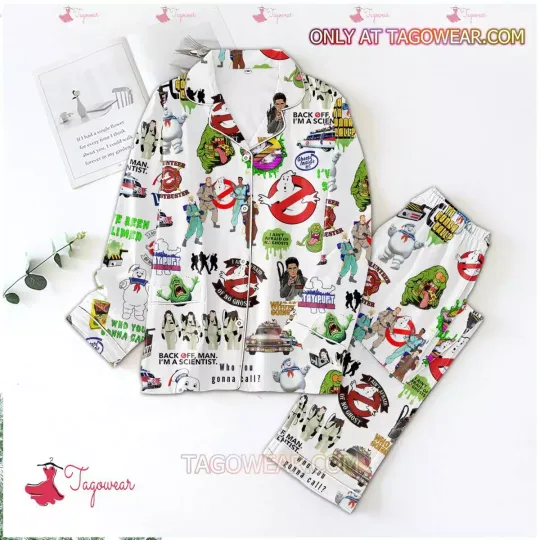 Ghostbusters Back Off Man I’m A Scientist Men Women’s Pajamas Set