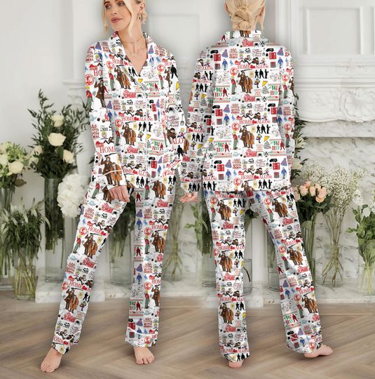 Home Alone Movie Family Matching Christmas Pajamas, Christmas Home Alone Movie Pajama Set, Christmas Group Pajamas, Family Christmas Pajamas