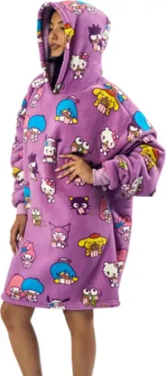 Sanrio Hello Kitty & Friends Oversize Blanket Hoodie