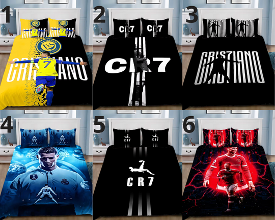 Football CR7 R-Ronaldos Bedding Set