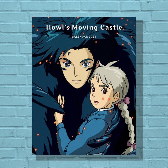 Howl Moving Castle 2025 Calendar