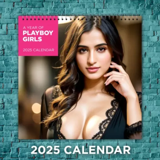 Playboy Calendar 2025, Playboy Celebrity 2025 Wall Calendar