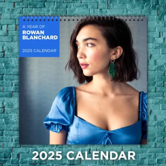 Rowan Blanchard 2025 TV Stars Calendar, 12-Month Actress Wall Calendar