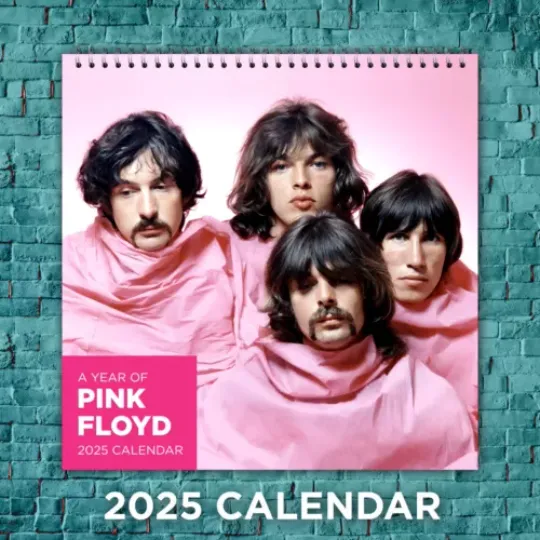 Pink Floyd 2026 Music Calendar, 12-Month Celebrity Wall Calendar, Fan Gift
