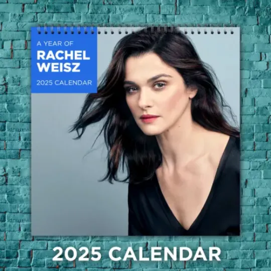 Rachel Weisz 2025 Hollywood Stars Calendar, 12-Month Actress Wall Calendar