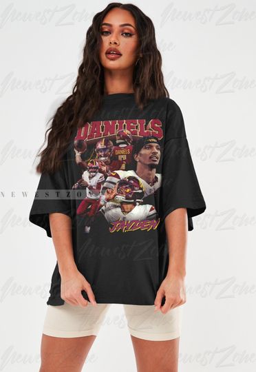 Jayden Daniels Shirt Vintage Graphic Tee