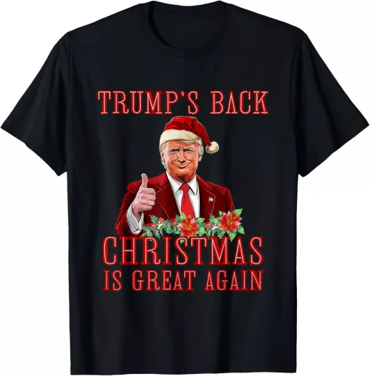 Santa Trump Dance Make Christmas Great Again T-Shirt