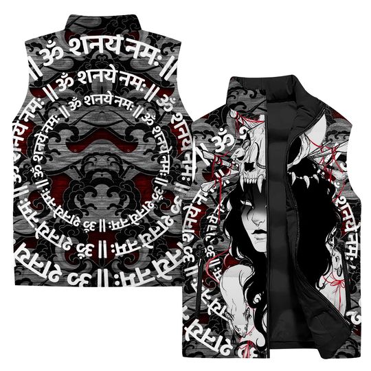 Special Beauty Goddess Sleeveless Jacket | Casual Winter Clothing | Gift Idea