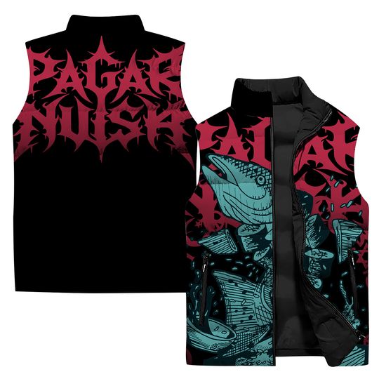 Winter Owl Mens Sleeveless Jacket | Casual Winter Clothing | Gift Idea