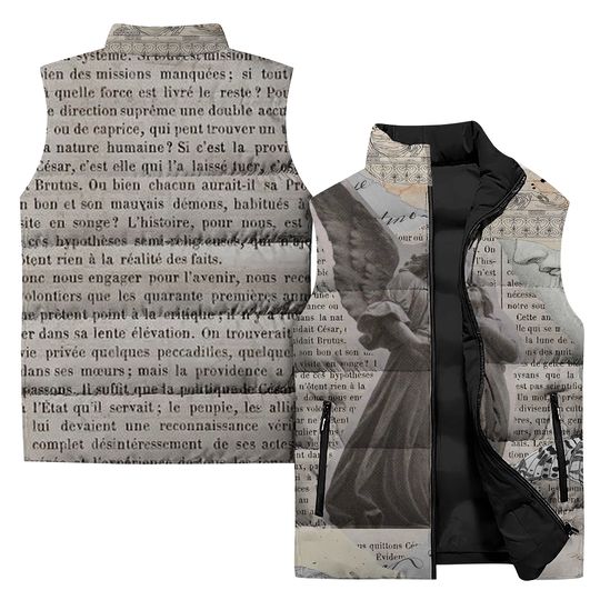 Retro Sleeveless Jacket | Casual Winter Clothing | Gift Idea
