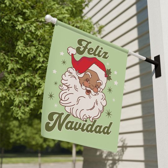 Feliz Navidad House Flag | Christmas Decor | Christmas Gift