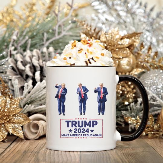 Funny Trump Dancing Mug
