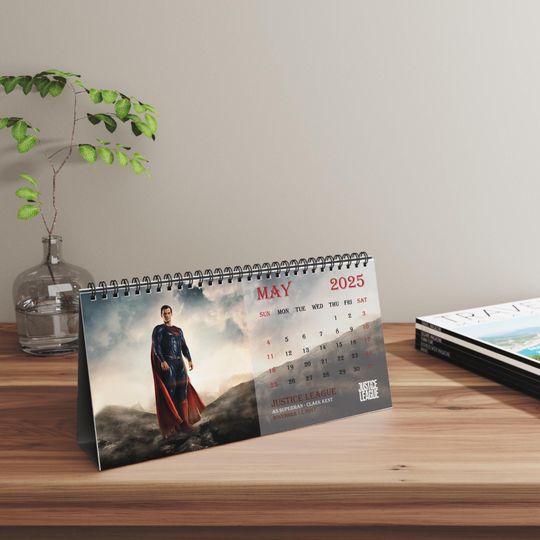 2025 Henry Cavill Desk Calendar | 2025 Desk Calendar | Henry Cavill | 2025 Calendar | TV Show Calendar | Movie Calendar