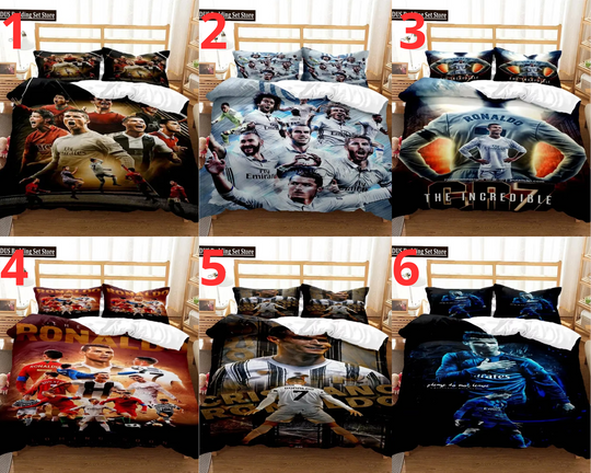 Football Star CR7 Bedding Set