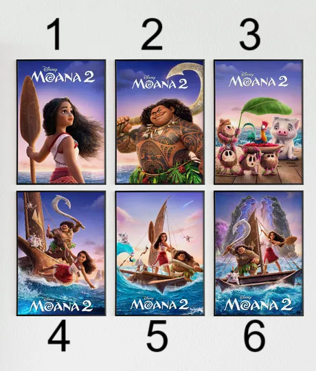 Disney Moana 2 2024 Movie Poster