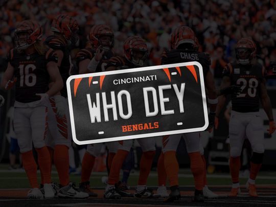 Cincinnati Bengals License Plate | Car Accessories