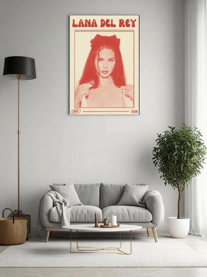 Lana Del Rey Poster, Room Decor, Poster Wall Art, Music Print, Music Poster