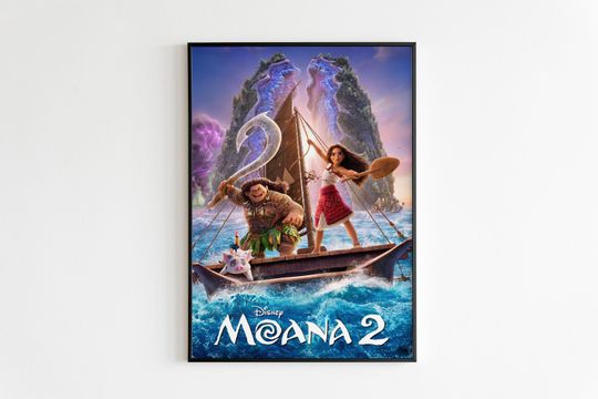 Disney Moana 2 2024 Movie Poster