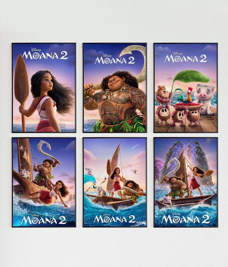 Disney Moana 2 2024 Movie Poster