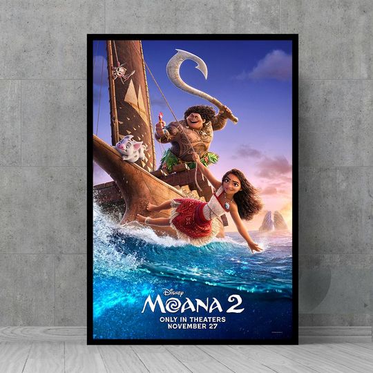 Disney Moana 2 2024 Movie Poster