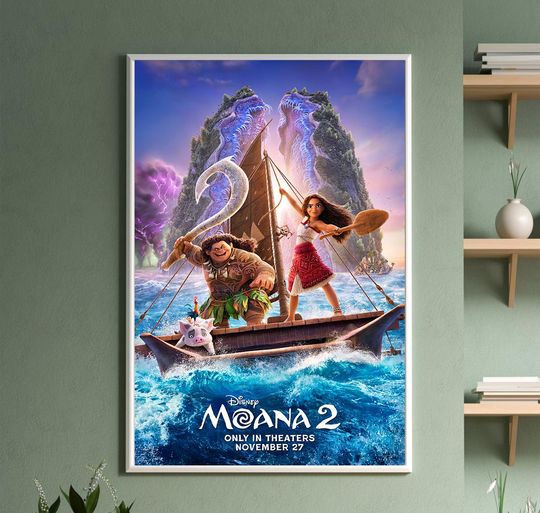 Disney Moana 2 2024 Movie Poster