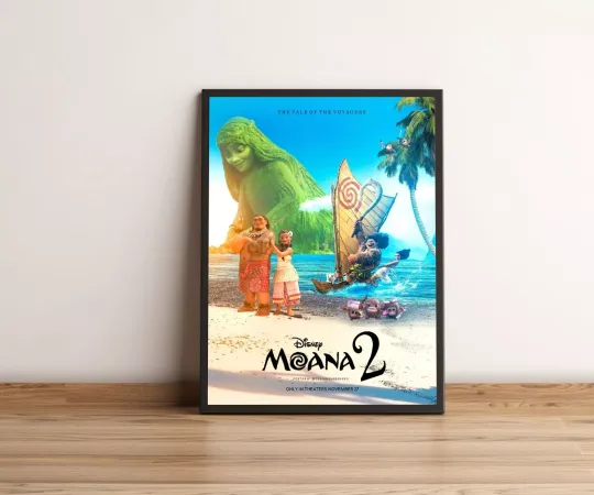 Disney Moana 2 2024 Movie Poster
