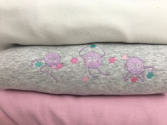 Cute Pastel Anime Embroidered Crewneck Sweatshirt, Kawaii Anime Lover Gift, Y2K Pastel Aesthetic, Otaku Yume Sweatshirt, Anime Streetwear