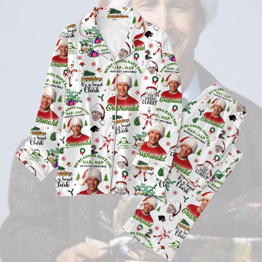Christmas National Lampoon Vacation Pajamas Set, Griswold Christmas Pajamas, You Serious Clark Family Set, Christmas Vacation Gifts