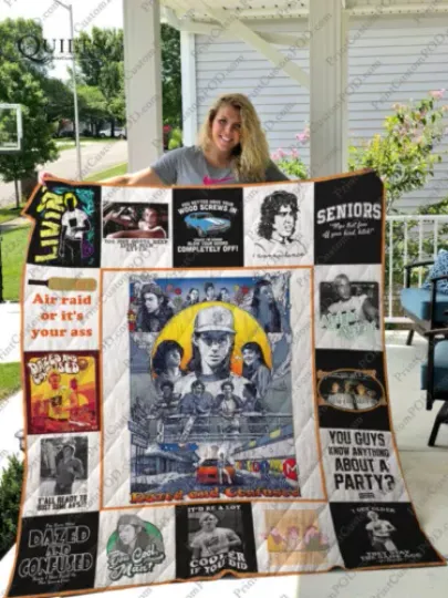 Dazed and Confused Blanket, Dazed and Confused Movies Quilt Blanket