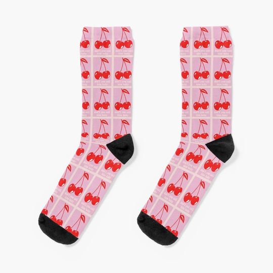 don’t you call him baby - Harry cherry Socks