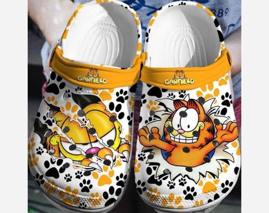 Discover Garfield Cat Christmas Clogs, Garfield Cat Christmas Crocs, Garfield Cat Clogs Shoes, Christmas Gift, Garfield Clogs For Adult, Kid.