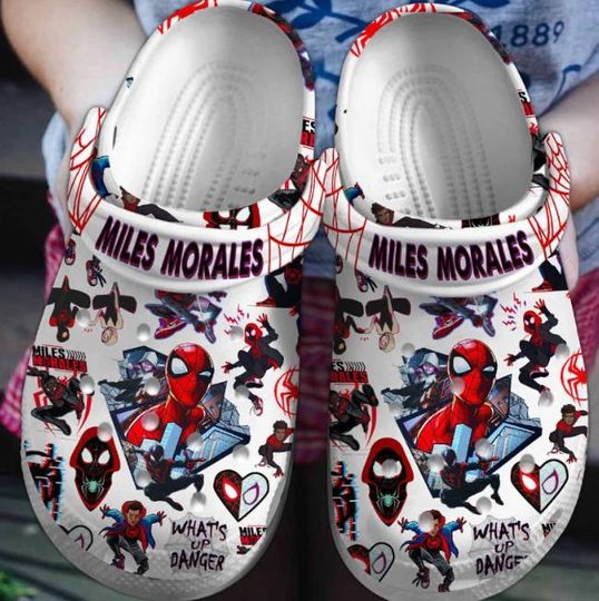 Customized Spiderman Movie Cartoon Shoes,Spiderman Summer Shoes, Spiderman Mens Womens Sandals, Shoes For Women Men, Spiderman Fans Gifts