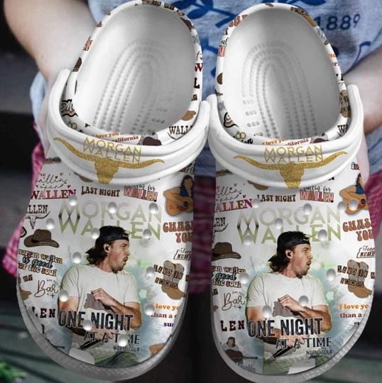 Wallen Western Shoes, Wallen Western Music Slippers, Wallen Western Sandals, Funny Slippers