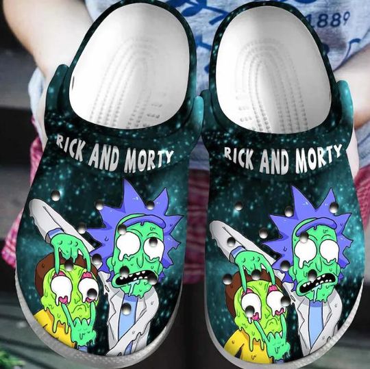 Rick And Rickandmorty TV Series Shoes, Rick And Rickandmorty Summer Shoes, Rick and Rickandmorty Sandals, Rick And Rickandmorty Slipper, TV Series Shoes