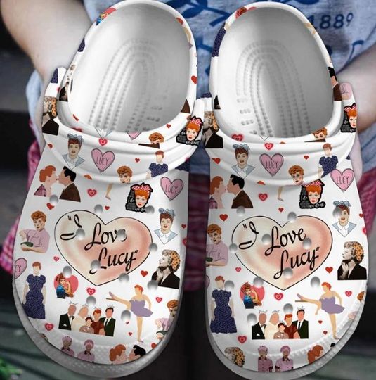 I Love Lucy TV Series Shoes, I Love Lucy Sandals, I Love Lucy Summer Shoes,I Love Lucy Slipper, TV Series, Mens Sandals, Shoes For Men Women