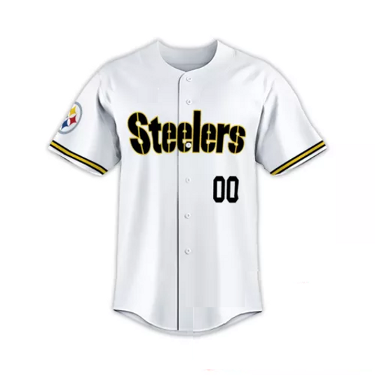 Custom Personalized, Pittsburgh Team Steelerss Shirt, BaseBall Shirt