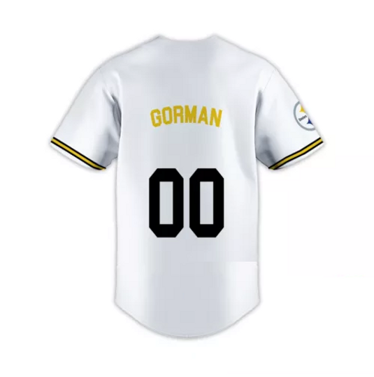 Custom Personalized, Pittsburgh Team Steelerss Shirt, BaseBall Shirt