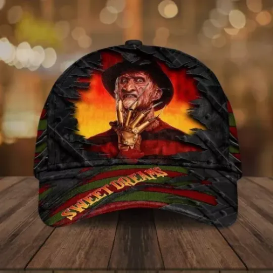 Freddy Krueger Horror Movies Baseball Cap