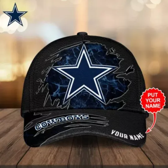 Personalized Dall.as Cow.boys Baseball Cap